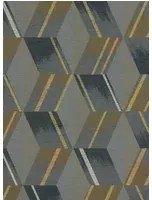 Vinyltapete Rhombi von Zoffany - Anthracite