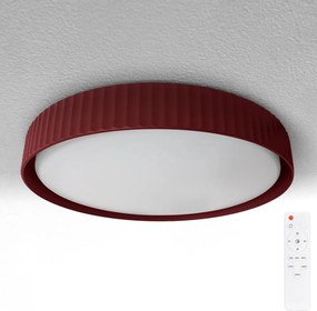 Brilagi-LED Lampada da soffitto dimmerabile LUCIA LED/60W/230V Ø 59 cm rosso + telecomando