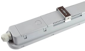 Plafoniera LED Stagna 150cm 50W 5.500lm (110lm/W) con driver Osram Colore Bianco Freddo 5.700K