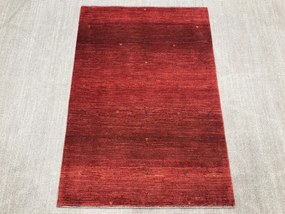 Loribaft Tappeto 150 x 100 Rosso (Iran) Annodato A Mano