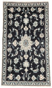 Nain Tappeto 160x90 Blu (Iran) Annodato A Mano
