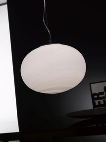 1-light suspension lamp large - 2418 - Alice - Selene Con decorazione