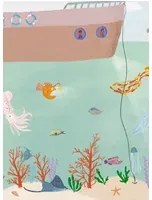Coordonne Carta da parati panoramica Yellow Submarine - Mediterranean