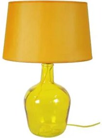 Tosel  Lampade d’ufficio Lampada da tavolo tondo vetro giallo e arancio  Tosel