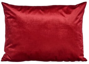 Cuscino Poliestere Velluto Rosso (45 x 15 x 60 cm)
