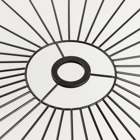 Paralume universale CURITIBA 60x80 cm nero