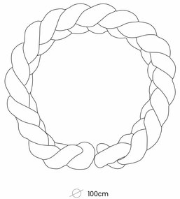 Riduttore per lettino beige 100x100 cm – Meowbaby