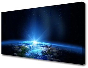 Quadro su tela Astrazione dell'universo 100x50 cm