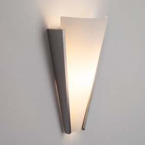 Applique da parete Magnus Lindby, dimmerabile, Alluminio / Grigio / Zincato, Corridoio, Moderno, Applique