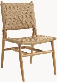 Set di 2 poltroncine da giardino in legno di teak Laroc
