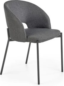 Sedia K373 materiale grigio