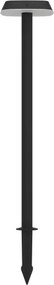 Eglo 901072 - Lampada solare LED DREOLI LED/8,5W/3,7V 2200 mAh IP44 nero