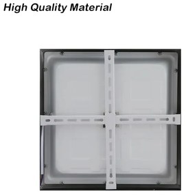 Brilagi - Lampada LED da bagno FRAME LED/24W/230V 3000/4000/6000K IP44 nero