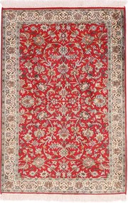 Cashmere Silk Tappeto 120 x 80 Beige (Indian) Annodato A Mano