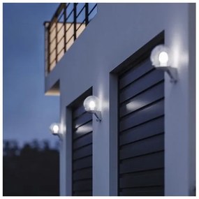 STEINEL 005917 - Applique da esterno con sensore L585S 1xE27/60W bianco