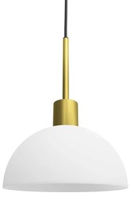 Herstal - Vienda Lampada a Sospensione Ø20 Brass/Opal Herstal