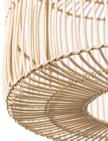 Lampada a sospensione orientale in rattan 45 cm - Maud