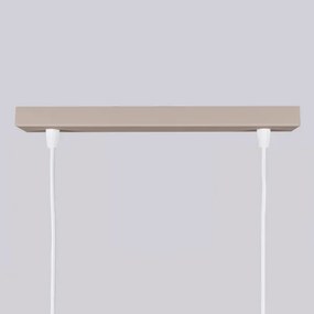 Brilagi - Lampadario a sospensione con filo CRESTO 2xGU10/10W/230V taupe