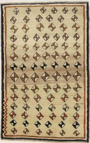 Shiraz Tappeto 180x110 Beige (Iran) Annodato A Mano