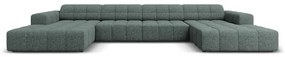 Divano angolare turchese (a U) Chicago - Cosmopolitan Design