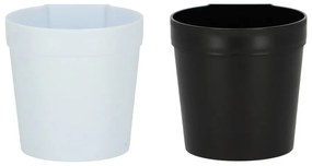 Vasi sospesi in plastica in set da 2 pezzi ø 10 cm - Esschert Design