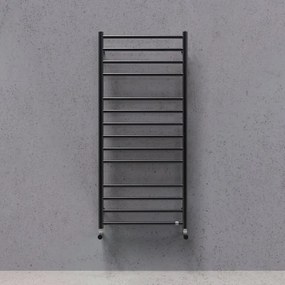 Scaldasalviette ad acqua calda DE'LONGHI ONLY nero matt interasse 450 mm, L 48.5 x H 128 cm