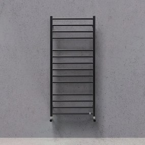 Termoarredo bagno DE'LONGHI 128x48.5 cm interasse 450 mm nero serie Only