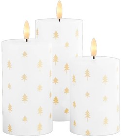 Candele LED in set da 3 (altezza 15 cm) Sille - Sirius