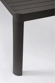 Tavolo Da Esterno Allungabile In Alluminio 100x180-240 Cm Kiplin Antracite Bizzotto