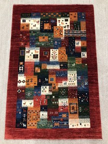 Loribaft Tappeto 80x130 (Iran) Annodato A Mano