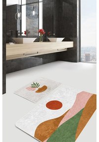 Tappetini da bagno in set da 2 100x60 cm - Minimalist Home World