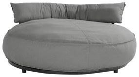 Letto da giardino imbottito grigio Emma - Hartman