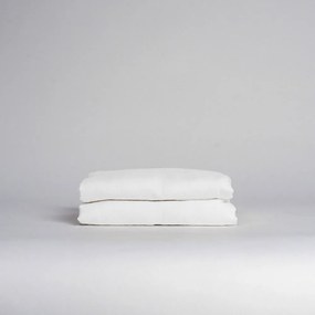 Lenzuolo bianco in lino 230x270 cm - Linen Tales