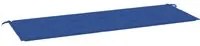 Cuscino per Panca da Giardino Royal Blu 150x50x3 cm Tessuto