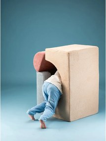 Gioco per psicomotricità marrone chiaro in velluto a coste 3 pz altezza totale 37 cm 75x49 cm Rainbow Montessori – Wigiwama