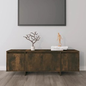 Mobile Porta Tv Rovere Fumo 120x30x40,5 Cm İn Truciolato /