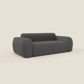 BonBon Divano modulare Lineare 220 – Seduta unica in tessuto smacchiabile T23 antracite