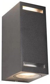 Applique da esterno FAVEIRA 2xGU10/7W/230V IP44 antracite