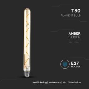 Lampadina LED FILAMENT T30 E27/7W/230V 2200K