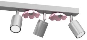 Faretto FLOWER 6xGU10/8W/230V cromo opaco