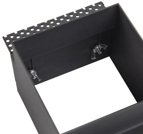 Faretto da incasso nero GU10 AR70 senza cornice - Oneon