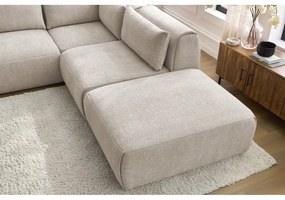 Divano angolare beige (variabile) Jeanne - Bobochic Paris