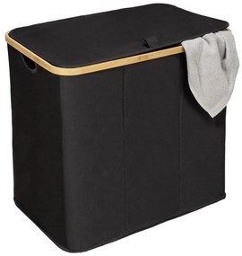 Cesto portabiancheria in tessuto 105 l Trio Ecori - Wenko