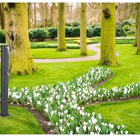 Fontana a colonna JG180/7016 in alluminio H 115 cm, 18.5 x 20 cm