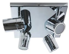 Azzardo AZ2557 - Luce Spot da bagno NOEMIE 4xGU10/35W/230V IP44