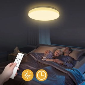 Brilagi - Lampada LED dimmerabile MILKY WAY LED/24W/230V 3000-6500K Ø 38 cm + telecomando