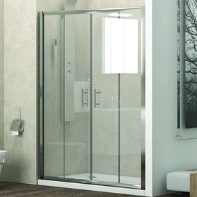 Doccia nicchia 150cm a doppio scorrevole KF6000 - KAMALU