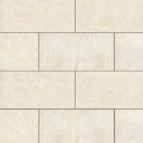 Lastra di cemento Modena Beige in gres naturale beige L 80 x L 40 cm, spessore 20 mm