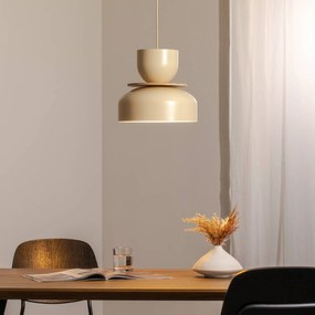 Lampada a sospensione Uto ALDEX, dimmerabile, Crema / Ambra, Soggiorno / Sala da pranzo, Metallo, Moderno, Lampada a sospensione