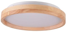 Plafoniera da bagno LED/12W/230V Ø 27 cm IP44 rovere